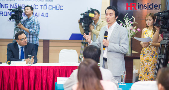 Alok Bharadwaj launching Creovate in Vietnam with media